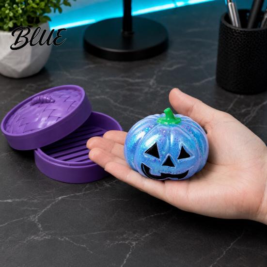 Dumpling Shaped Toy Halloween Stress Relief Toy Pumpkin Ghost Steamed Bun Squeeze Sensory Ball Fidget Party Favors Adult