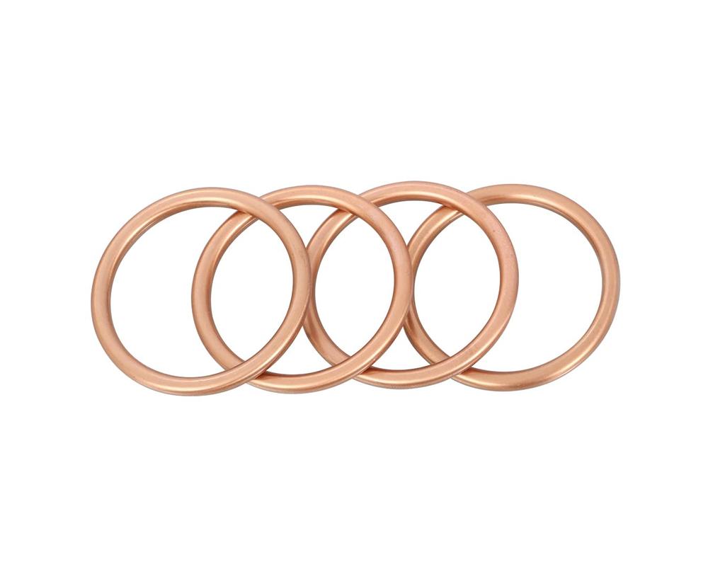 KITACO Exhaust Muffler Gasket for KATANA Hayabusa Copper (XS-20) GSX-R1000R/ABS (DM11G), (GT79B), (EJ11A), etc. 963-2000020