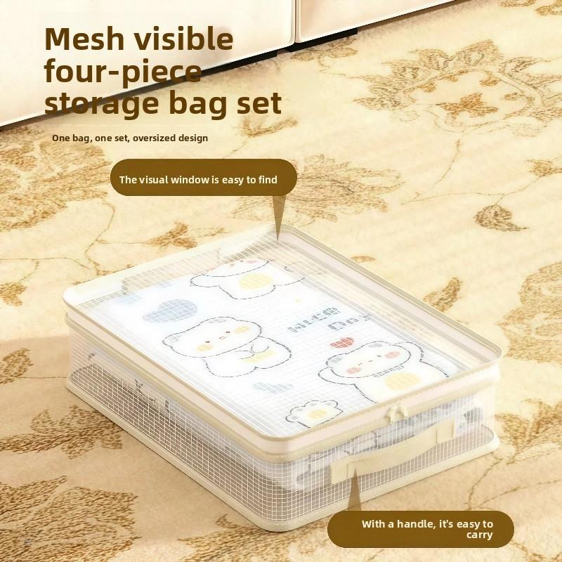 Pvc Cube Storage Box For Clothes With Dustproof Design For Wardrobe Organization