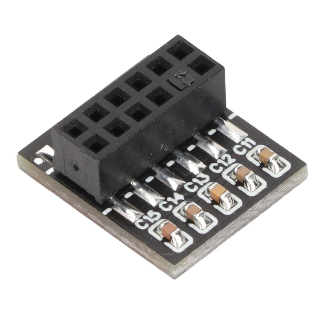 TPM 2.0 Module 12Pin LPC TPM 2.0 Encryption Security Module Highly Durable 12Pin TPM2.0 Module for Windows for GIGABYTE