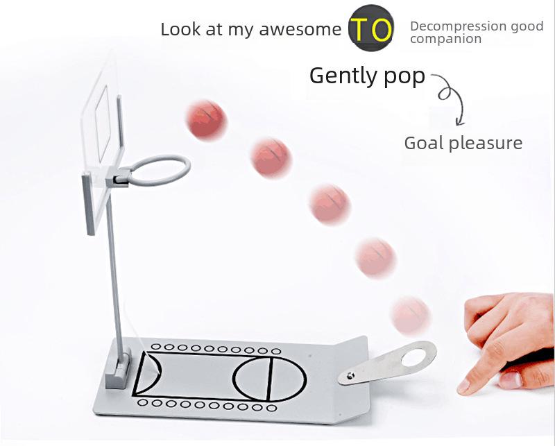 Desktop Mini Basketball Shooting Game - Creative Decompression Toy