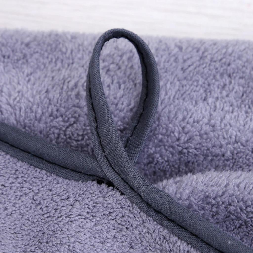 Coral Fleece Quick-Dry Towel Set: Thickened, All-Cotton 3-Piece Collection with Customizable Logo - Bath, Face, and Beach Towels.