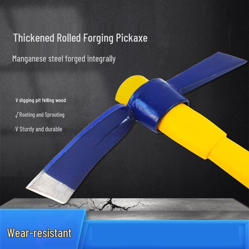 Forged Dual-Purpose Pickaxe Hoe