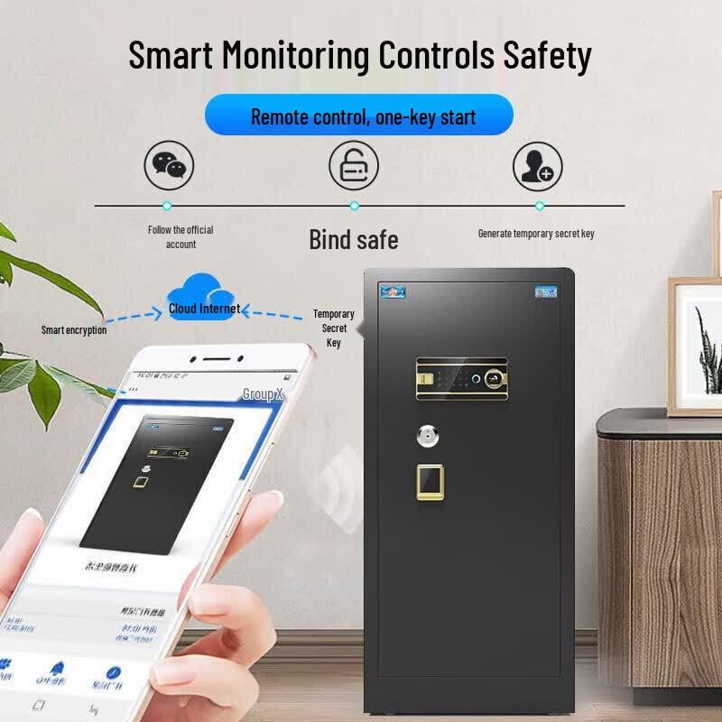 TIGER Borei Series Fingerprint WiFi Steel Safe