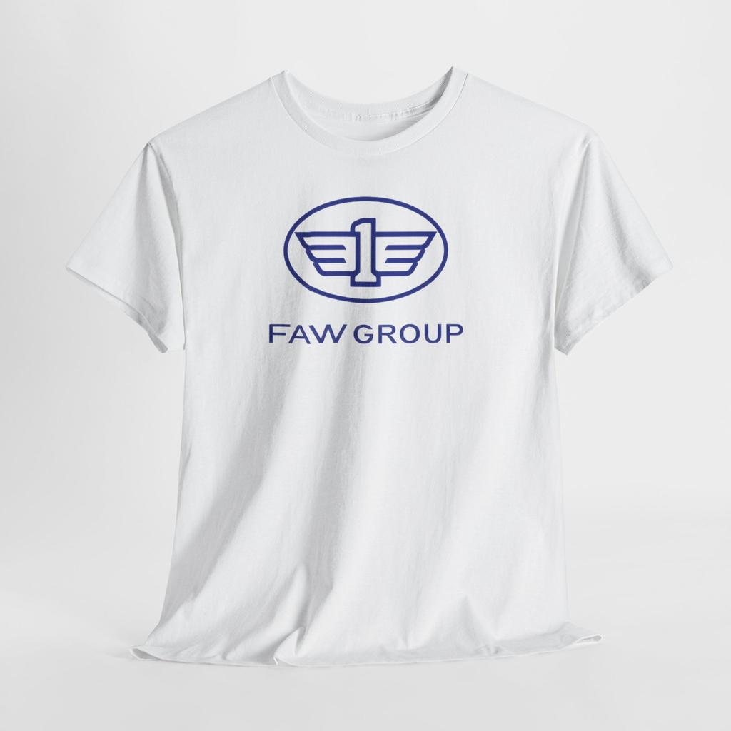 FAW Groupo Gildan Heavy Cotton Unisex Tee Chinese Car Brand T-Shirt