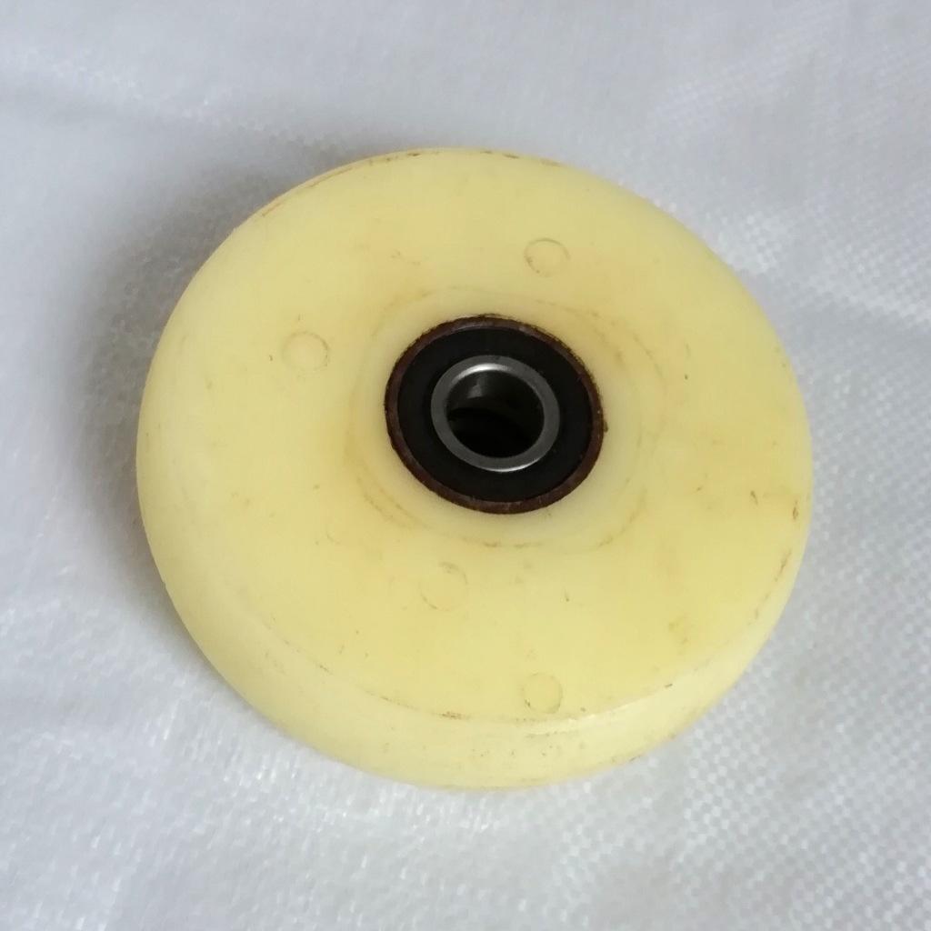 6-Inch Heavy-Duty Nylon Caster Wheel with 204 Bearing, 45mm Thick