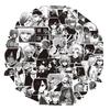 70Pcs Black White Anime Tokyo Ghoul Stickers Kaneki Ken Cartoon Sticker Water Bottle Phone Notebook Cool Decals Decoration