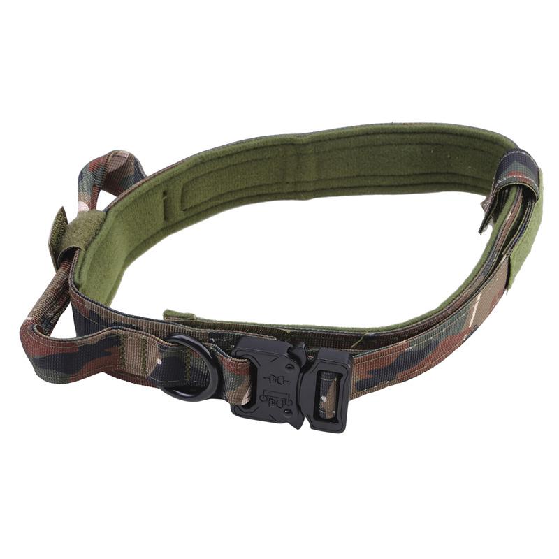 Dog Collar Nylon Adjustable Durable German Shepherd For Medium Large Outdoor Walking Training Pet Supplies