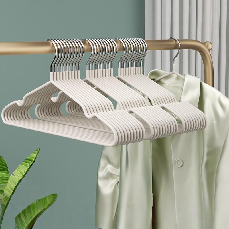 Xingfang Anti-Slip Coated Adult Hangers (20-Pack)