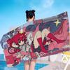 Popular Singer Kasanes Teto Anime Beach Swimming Towel Soft Absorbent Washcloth Children's Gifts for Kids Travel Camping Gym