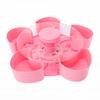 Rotating Snack Tray 5 Compartments Non Slip Base Divided Spin and Snack Serving Tray for Parties