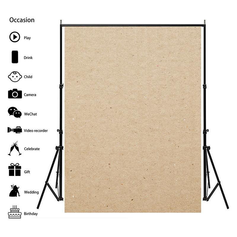 Kraft Paper Themed Photography Background Cloth Banner for Events,Party Banner,Home Decor,Weddings,Photo Booths