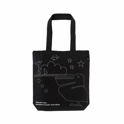 Sac cabas vertical A4 à bandoulière en matériau recyclé 3515 pour femme, léger, taille, bandoulière, SC. Grand, Coton-C