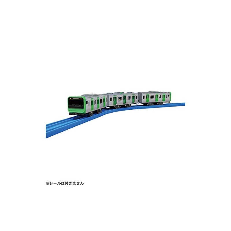 TAKARA TOMY "Plarail S-32 Door Opening E235 Series Yamanote Line" Train Toy for ages 3 and up. Meets toy safety standards and is ST mark certified.