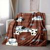 1 st Wintervakantie Lichtgewicht Flanellen Deken, Comfortabele en Warme Deken, voor Kantoor en Camping Bank Bed, Woonkamer002