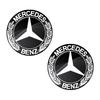 14mm Car Key Emblem Stickers Auto Control Key Logo For Mercedes Benz W204 W212 W176 GLC CLA GLA E C G M R S Class AMG Car Accessories