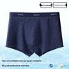 Men's A-Grade Antibacterial Pure Cotton Boxer Briefs, Plus Size, Breathable, Four-Corner Design