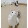 3 of Ni Cat Toy Feather Replacement Cat Teaser Cat Toy Feather Fishing Rod (1) Replacement Feathers (3)