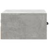 Vidaxl Hanging Bedside Cabinet, Concrete Grey, 35X35X20 Cm