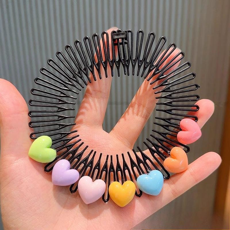 

Милое украшение на затылок для детей с распущенными волосами. Аксессуар для стягивания и расчесывания волос для девочек. Red strawberries