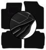 Set velours vloermatten voor: Kia Cerato hatchback, sedan (2004-2008)