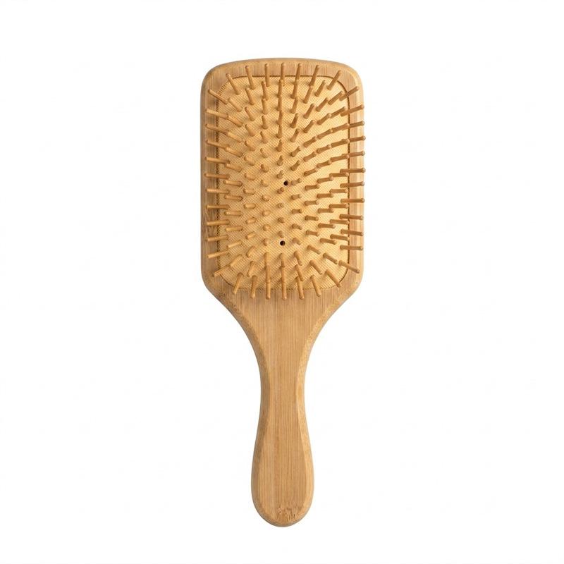 Natural Nanzhu Wooden Air Cushion Comb - Anti-static, Anti-tangle, Household Meridian Massage Comb