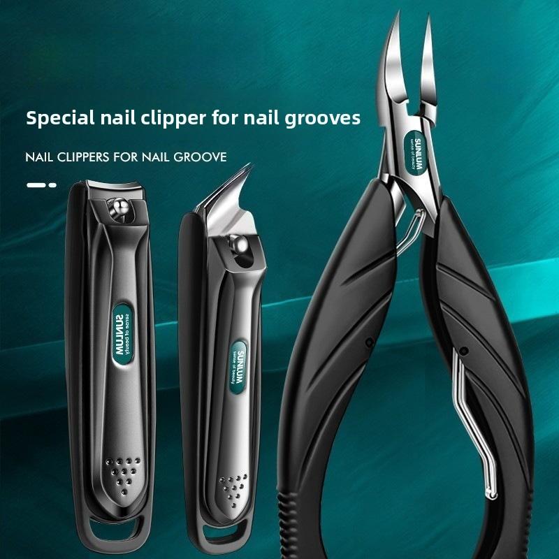 German Nail Clippers for Nail Groove, Toe Clippers, Pedicure Tools, Tool Set, Anti-spatter Nail Clippers, Anti-splash