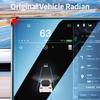 9H Matte Tempered Glass Screen Protector For Tesla Model 3 Y 2023 2022 2021 Center Control Navigation Film Car Modify Accessory
