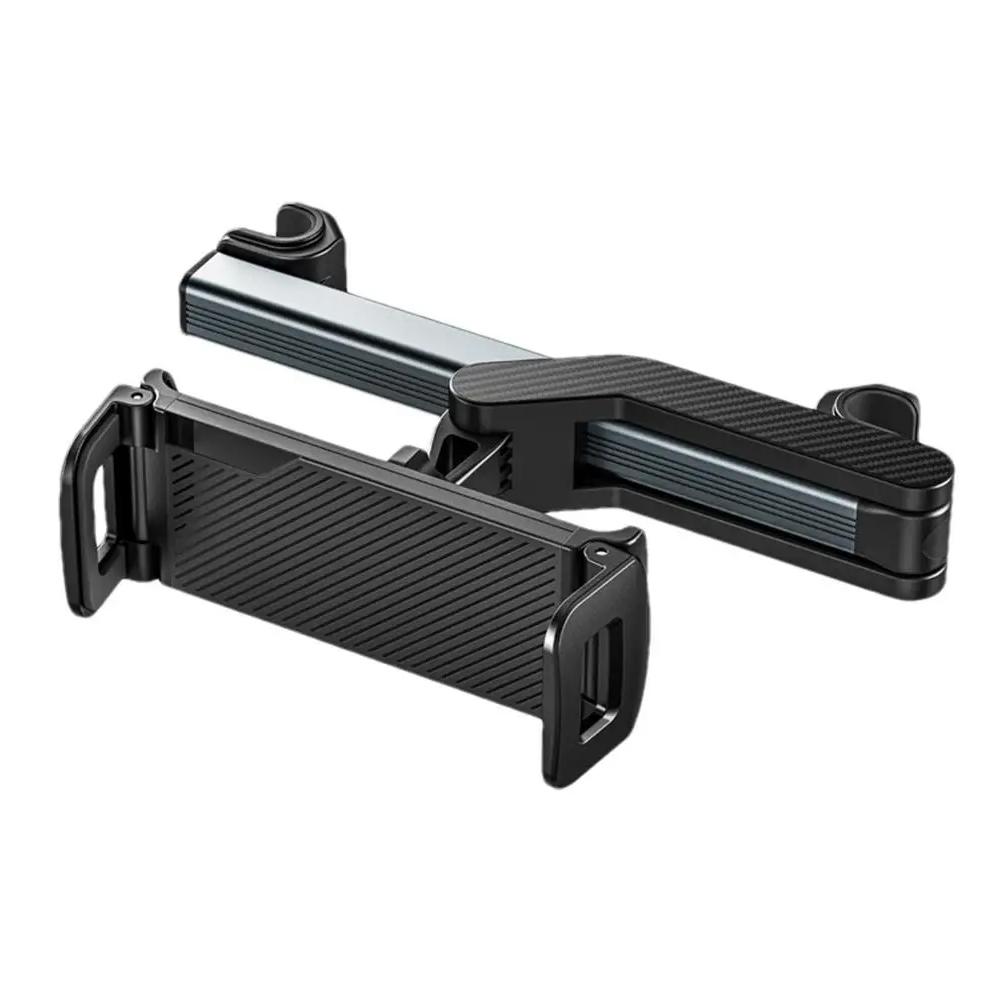Telescopic Car Rear Pillow Phone Holder Tablet Car Stand Seat Rear Headrest Mounting Bracket for Phone Tablet 4.7-12.9 inch