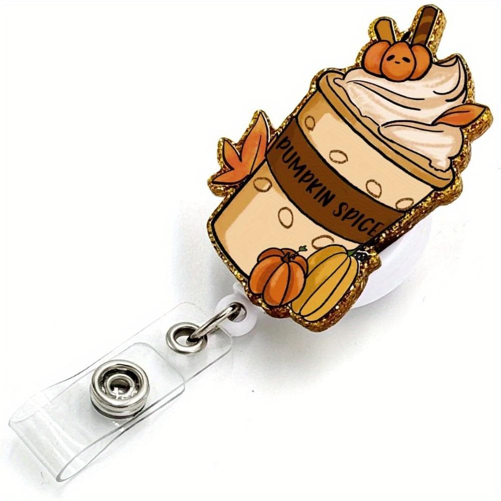 

Выдвижной бейдж-клип. Веселый, милый держатель для ID для медсестер, студентов и офисных работников. прозрачный