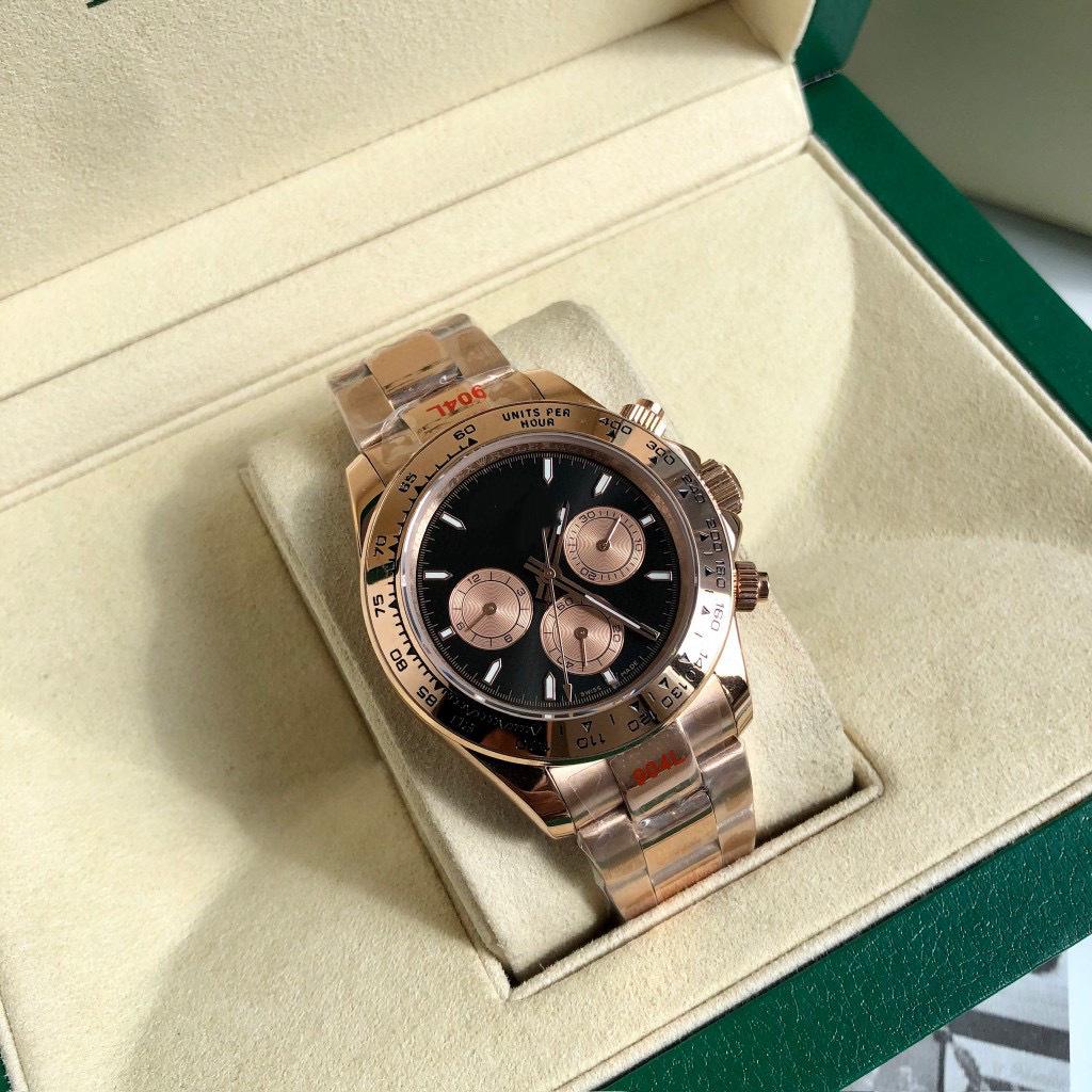

Автоматичний чоловічий хронограф La Jiaditongna Green Gold Daytona Universe, Великий циферблат.