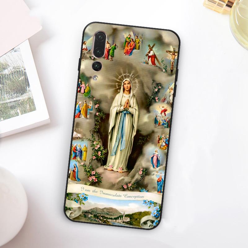 Virgin Mary Christian For Huawei Nova Y60 Y70 Y90 Y72 Y73 Y61 Y91 7i 8i 11i 12i 12s 9 10 SE P20 P30 P40 Lite Case