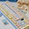 MOA Three Little Ones Theme Custom PBT Keycaps for Mechanical Keyboards