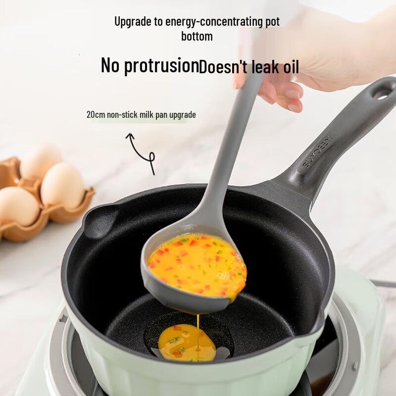 Buydeem 18cm Enamel Non-stick Saucepan