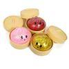 Mini Glitter Squishy Dumpling Fidget Toys Stress Relief Squeeze Toys for Adults Sensory Fidget Toy for Party Favors Gifts Random
