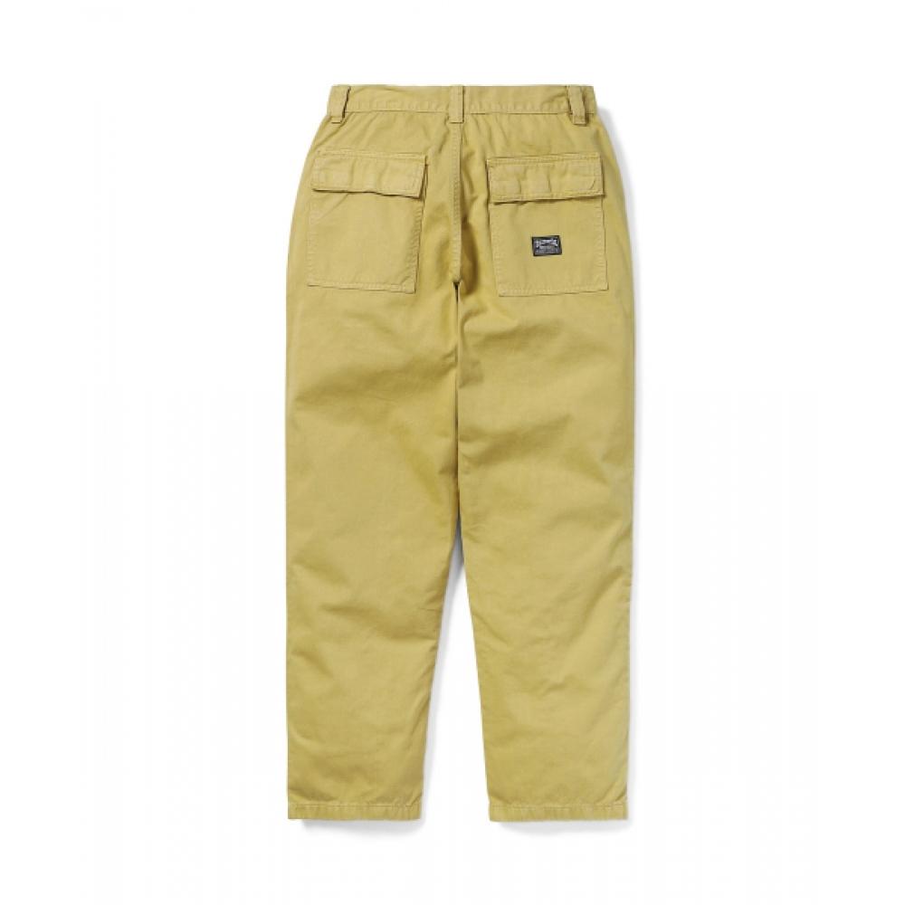 Thisisneverthat Paneled Overdyed Pant Yellow