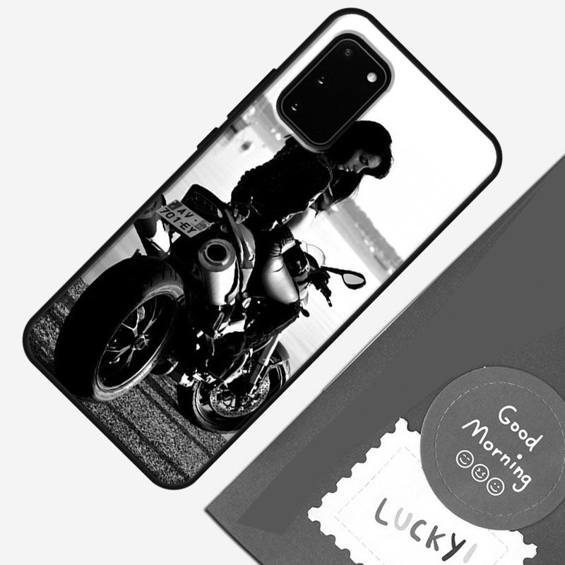 Motorcycle Motorbike Phone Case For Samsung Galaxy S24 S26 Ultra S20 S21 S22 S23 S25 Plus S10 S25 FE Cover Shell