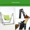 Dual-Use Foldable Canvas Swing Hammock with Backpack Cradle for Adults & Children