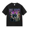 Classic Tv Series Rick Grimes Fans Graphic T Shirts Men's Gothic Fashion Oversized T-Shirt Vintage Cotton Tshirt Streetwear