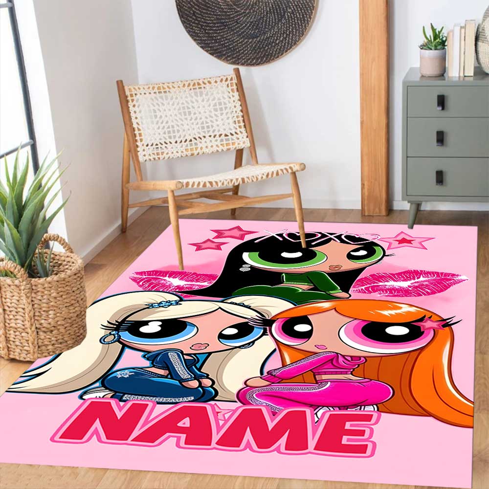Warner Bros. Funktioniert (32) Personalisieren Sie Ihren Namens-Teppich, Ihr Bürostuhl-Kissen, Ihr Geschenk für Schlafzimmer und Wohnzimmer zu Hause.
