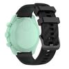 Hot! 20mm Silicone Watch Band Solid Color Carbon Fiber Pattern Soft Strap Compatible For Omega Smart