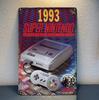 1pSuper Nintendo 1993 Ad Retro Video Game Metal Poster - 20x30cm () Sign