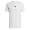 Adidas JRW80 Seamless Aero Lady Freelift Short Sleeve Tennis White Size M Men's T-Shirt, (IT4024),