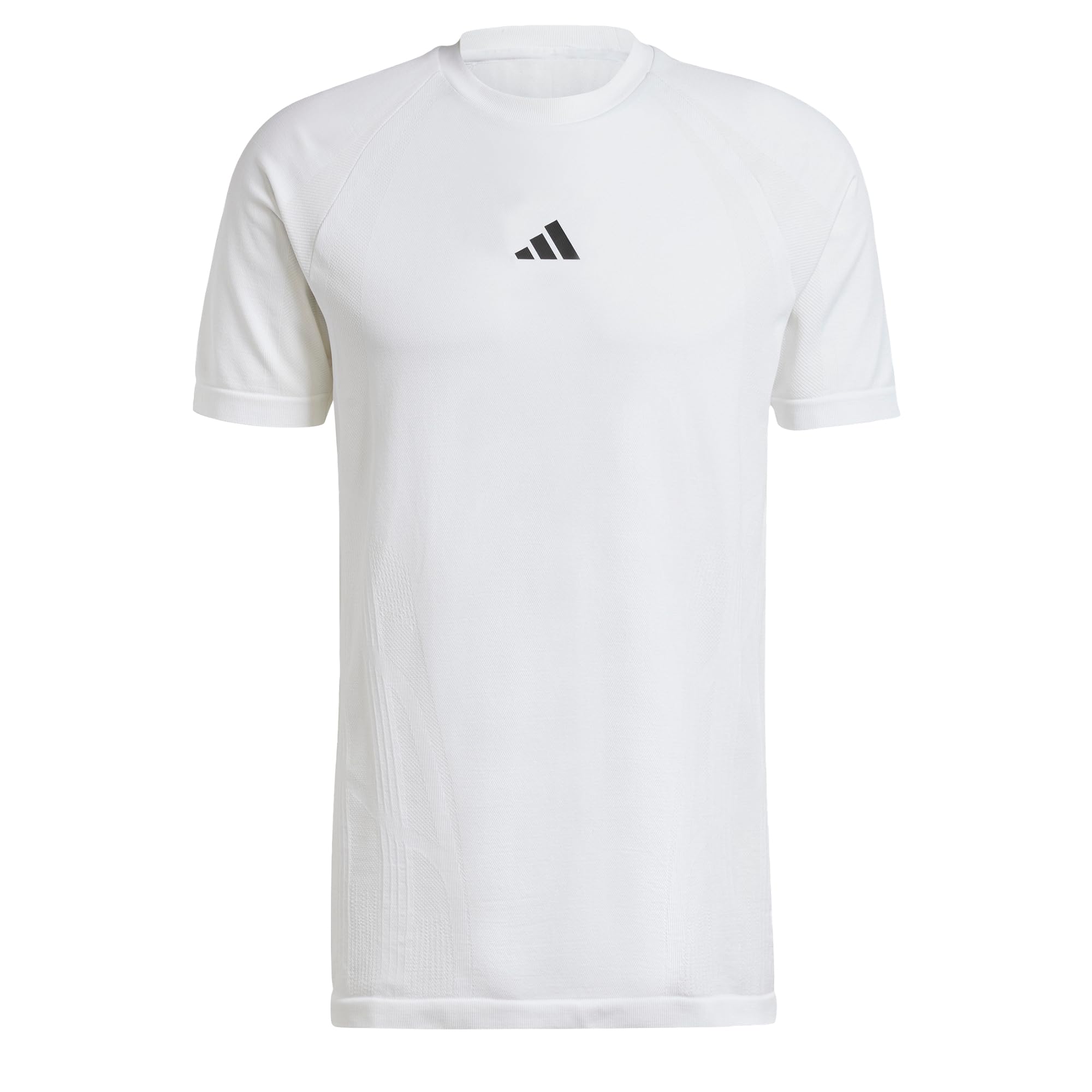 

Adidas JRW80 Seamless Aero Lady Freelift Short Sleeve Tennis White Size M Men s T-Shirt, (IT4024),
