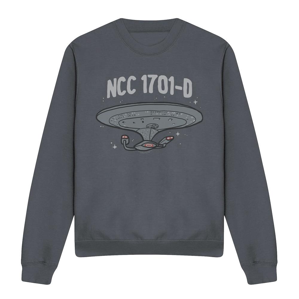 STAR TREK Unisex Adult The Next Generation Sweatshirt