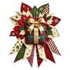 Gesteppte Weihnachts-Türdekoration Nähset mit festlichem Stoff für DIY-Feiertagsbastelarbeiten