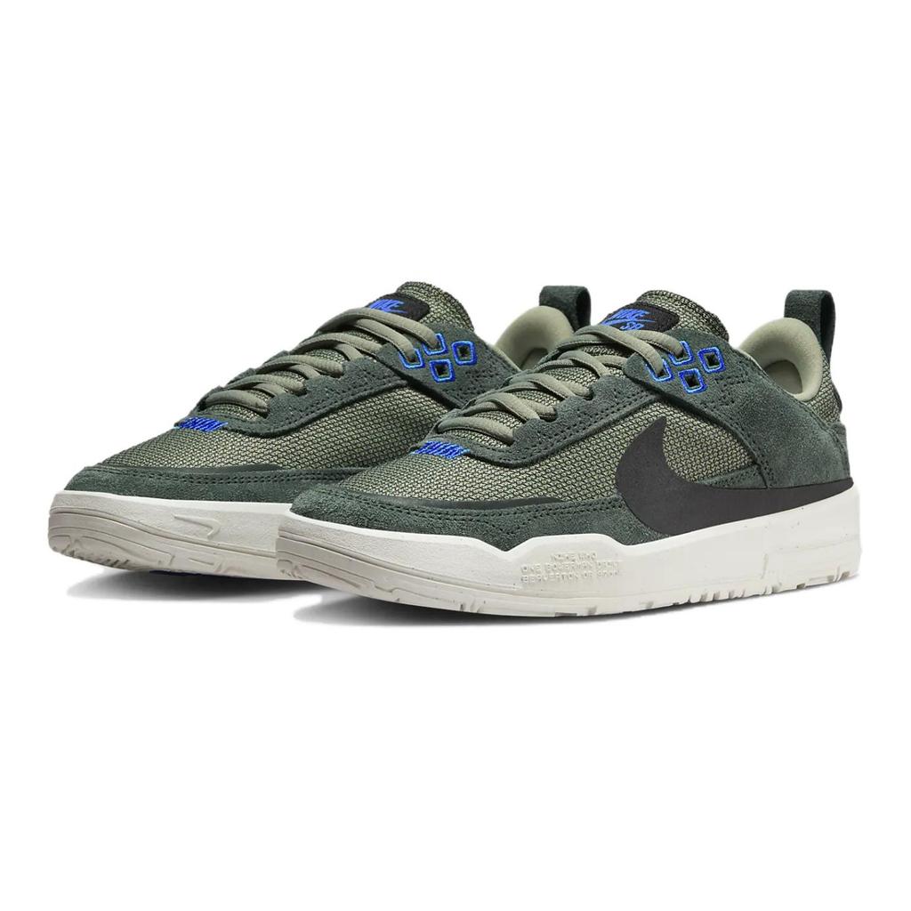 Nike SB Day One Vintage Green Oil Green Sail Black Kids' Skate Shoes FN4210-300