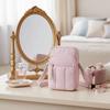 Fashion Nylon Phone Bag Lightweight Square Shoulder Bag Large Capacity Multi-pocket Travel Wallet for Women
