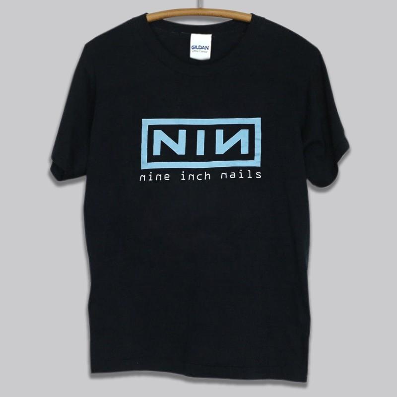 Nine Inch Nails Vintage T Shirt 1996 Concert Tour NIN Nothing S-2XL Unisex T-Shirt S