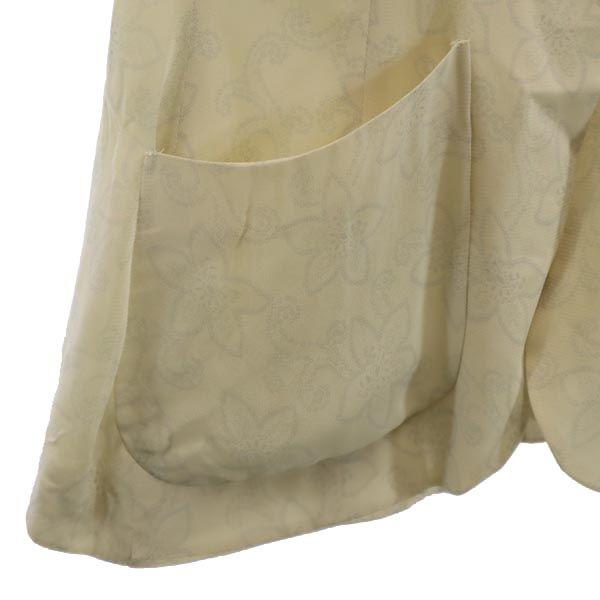 Emporio Armani Made In Italy Floral Tailored Jacket 38 Ivory System Women Used